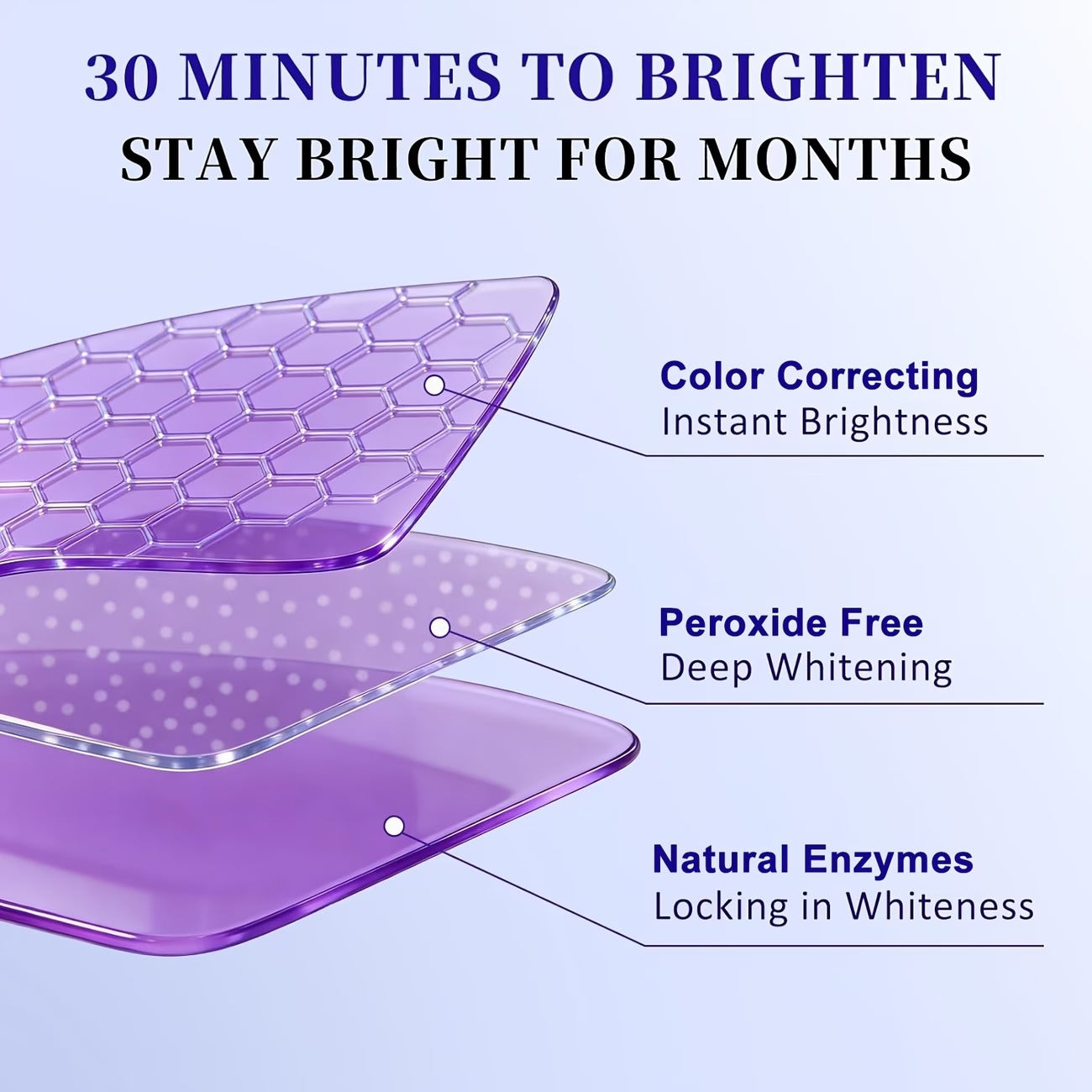 EverBite Purple Whitening Strips